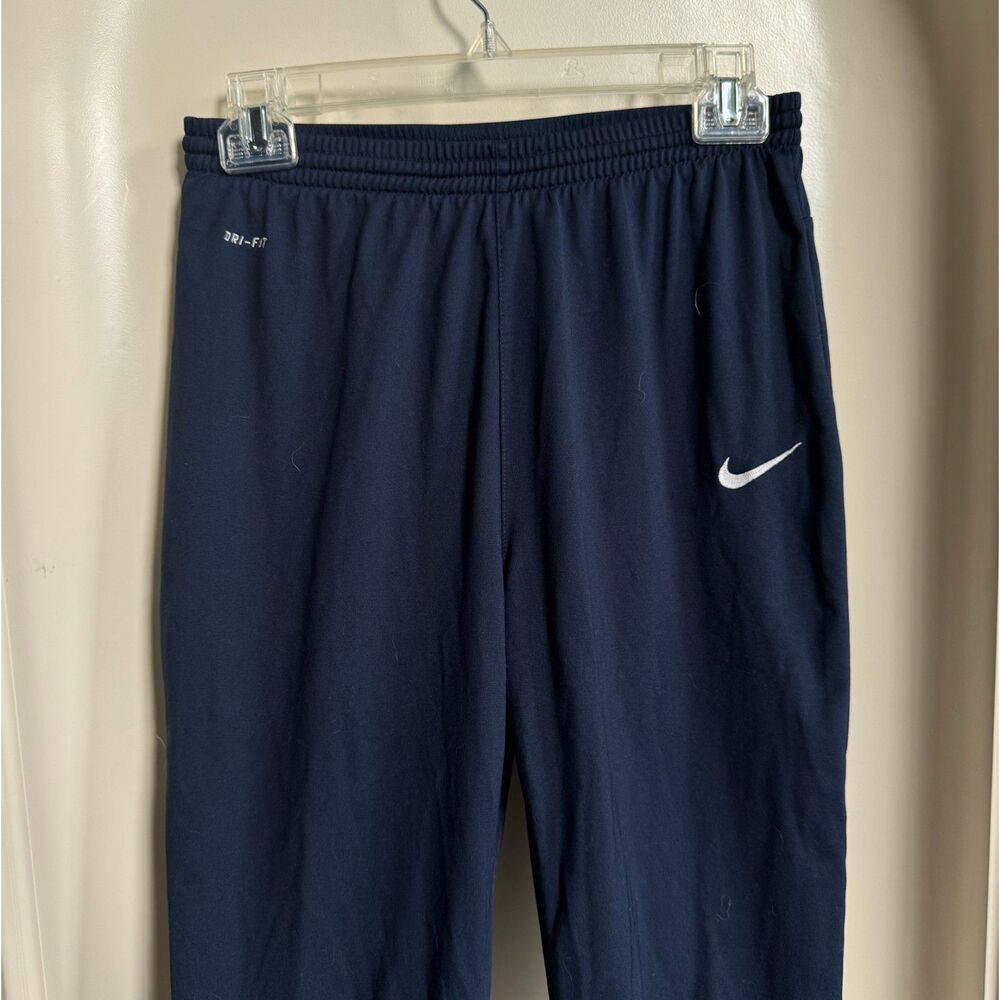 Nike Pants Adult Size Small Blue Soccer Jogging Track Pant Dri Fit Adult